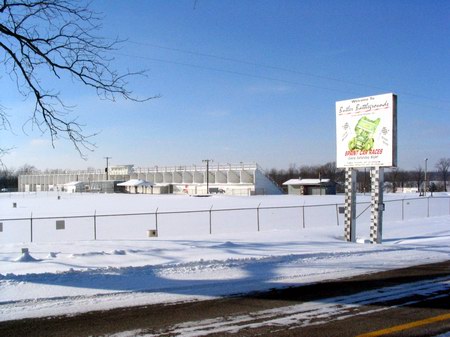 Butler Motor Speedway - Winter Shot (newer photo)